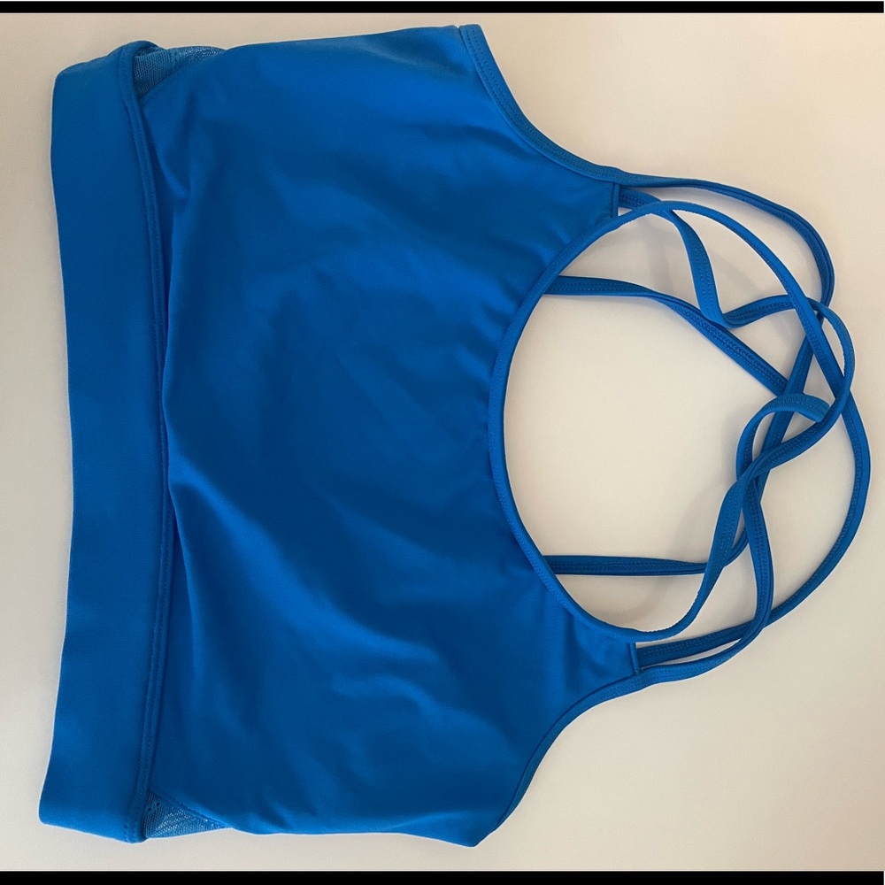 mirella blue dance top